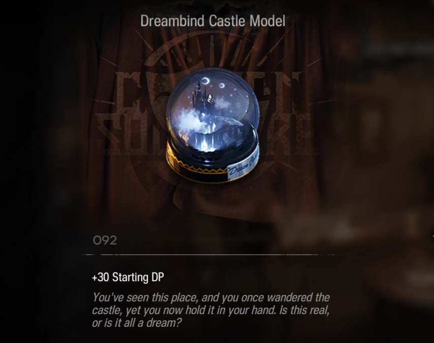 You've seen this place, and you once wandered the castle, yet now you hold it in your hand. Is this real, or is it all a dream?